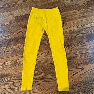 Alphalete Yellow Leggings